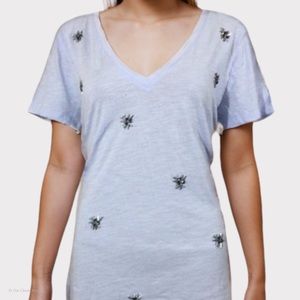 a new day taylor blue t-shirt with embellishments